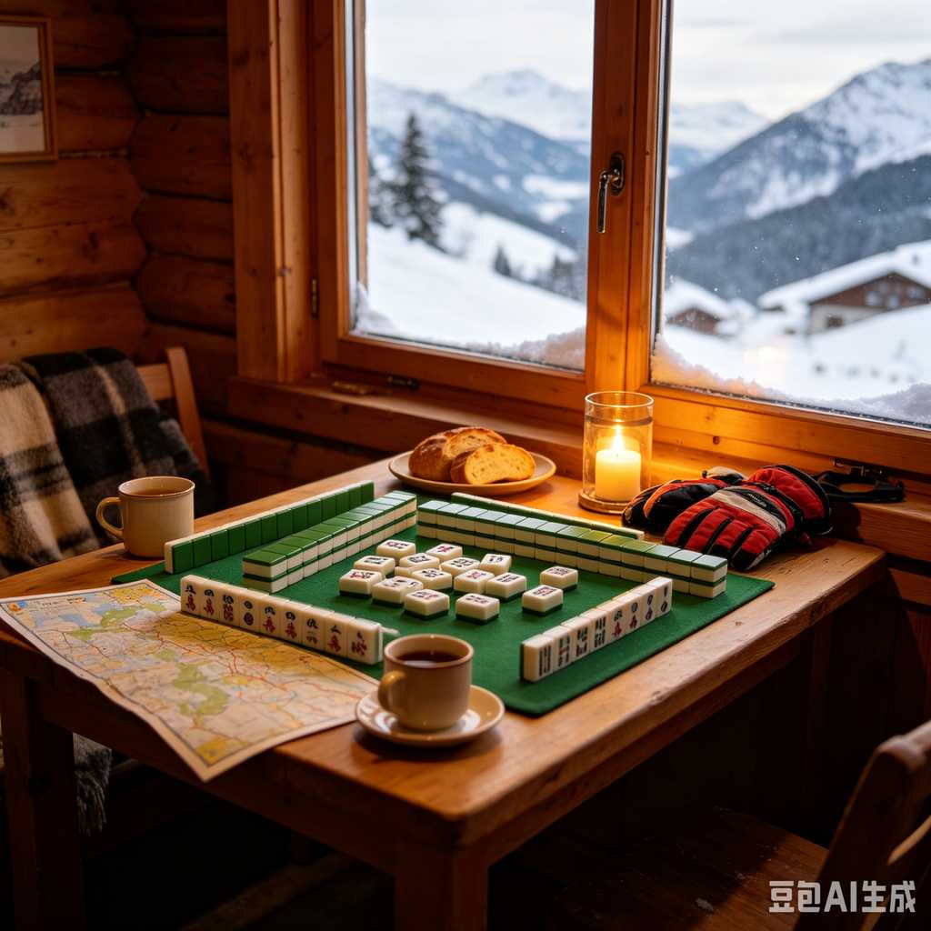fashion mini mahjong set gift